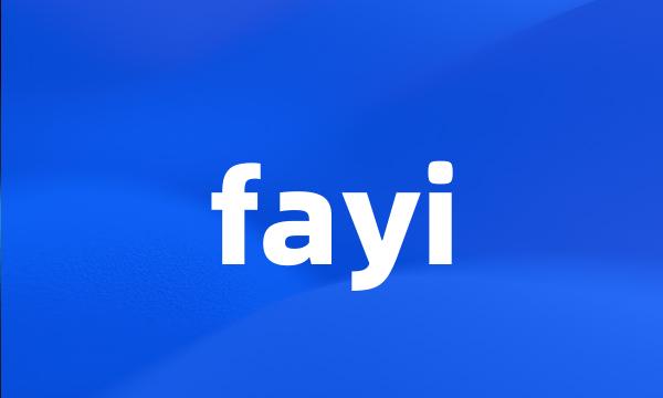 fayi