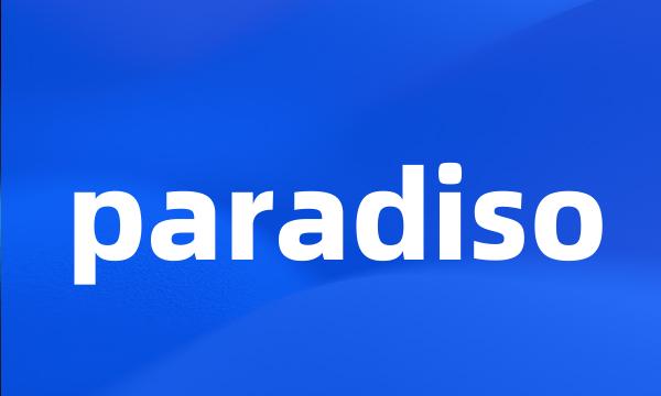 paradiso