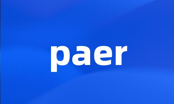 paer