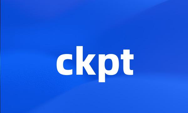 ckpt