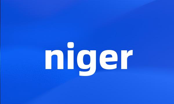 niger