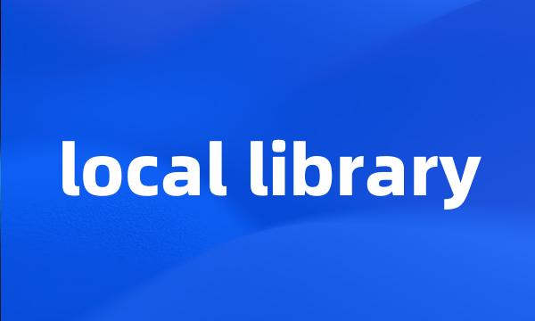 local library