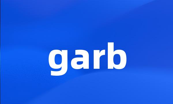 garb