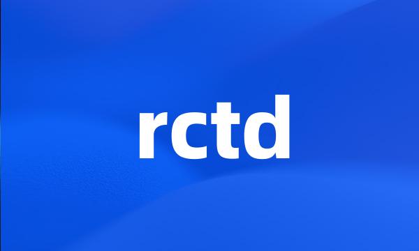 rctd