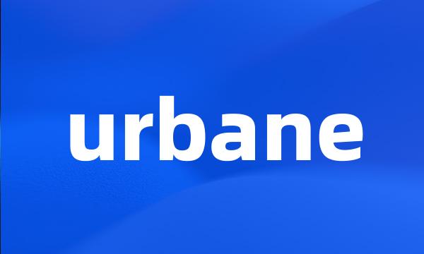 urbane