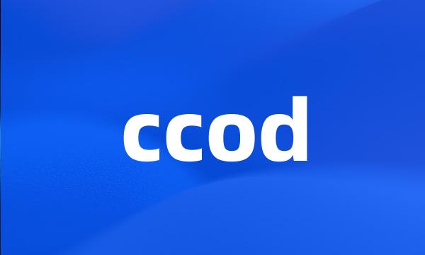 ccod