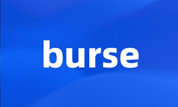 burse