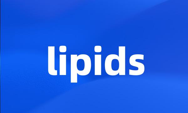 lipids