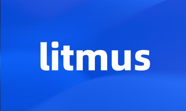 litmus