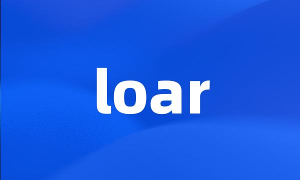 loar