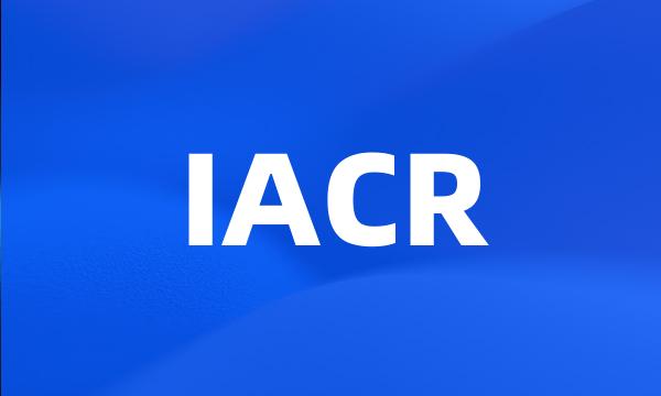 IACR