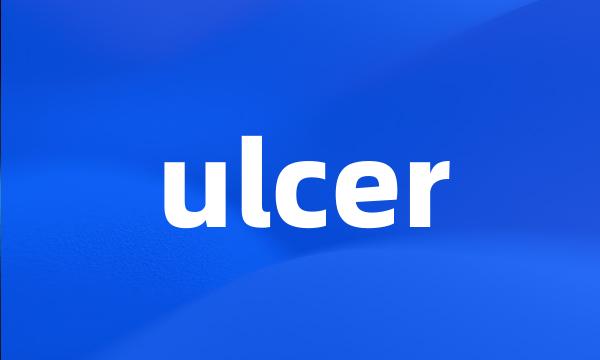 ulcer