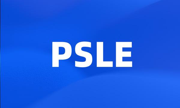 PSLE