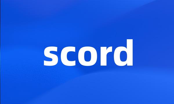 scord