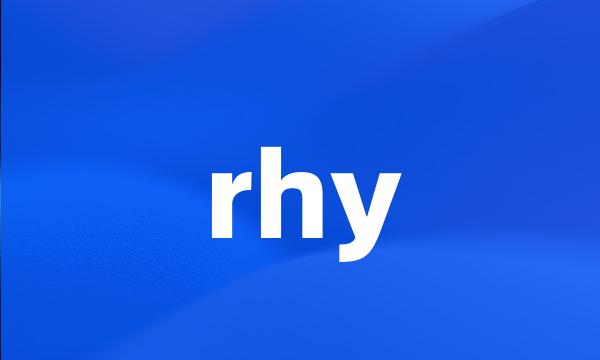 rhy