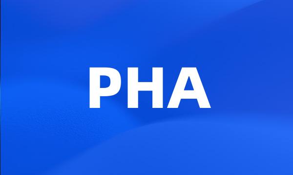 PHA