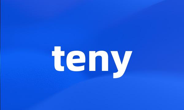 teny