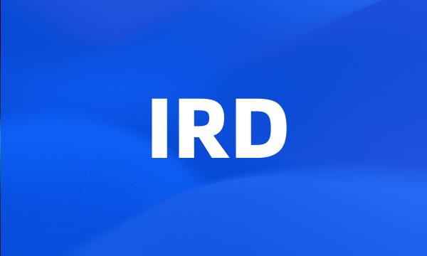 IRD