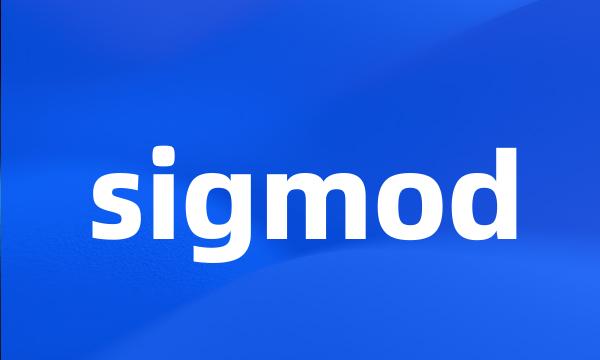 sigmod