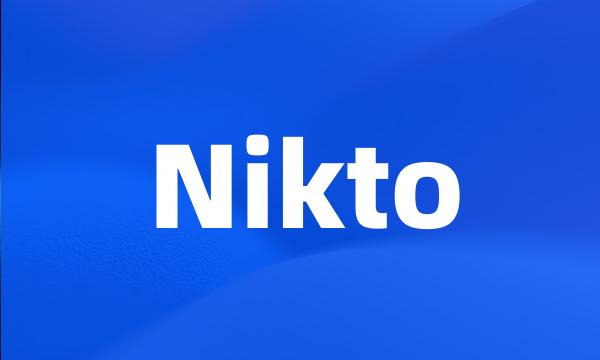 Nikto