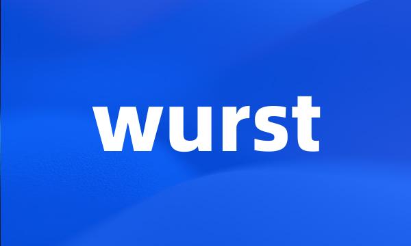 wurst