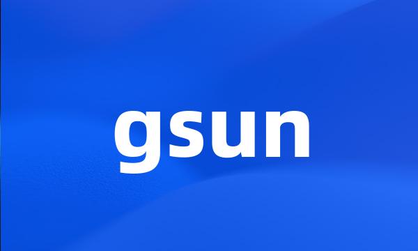 gsun