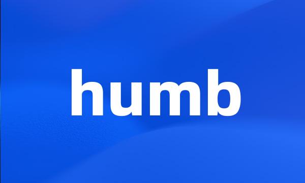 humb