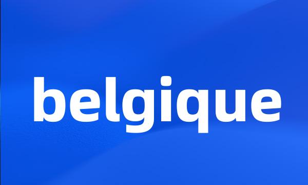 belgique