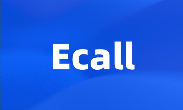 Ecall