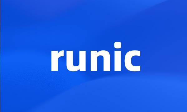 runic