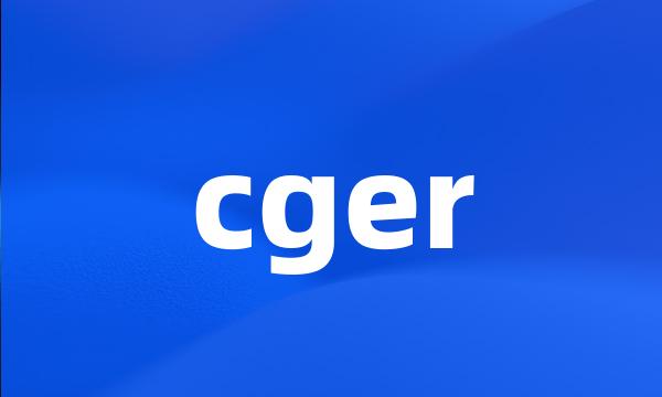 cger