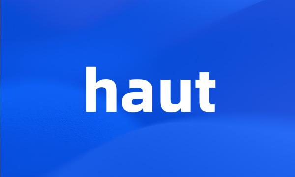 haut