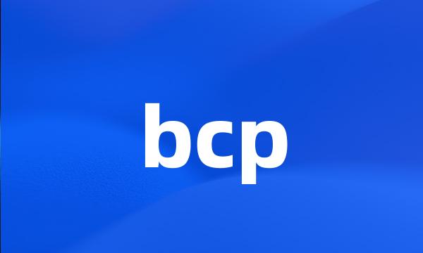 bcp