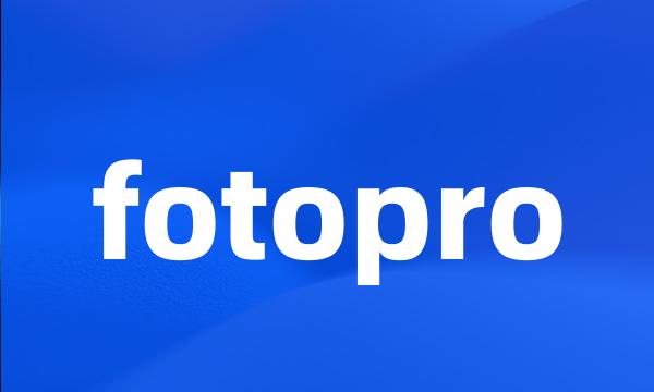 fotopro