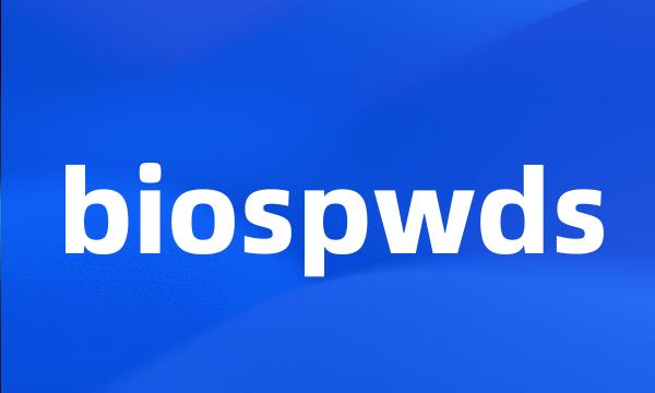 biospwds