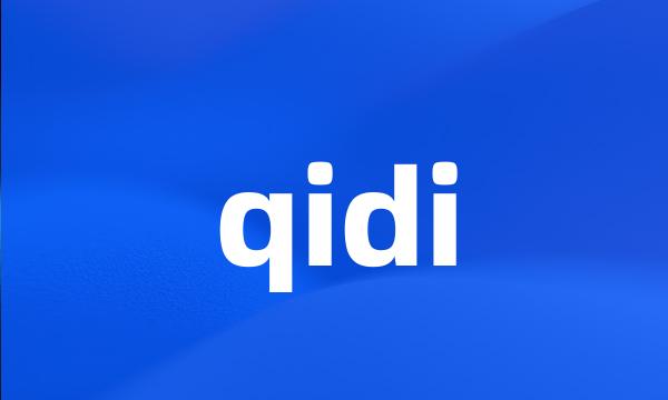 qidi