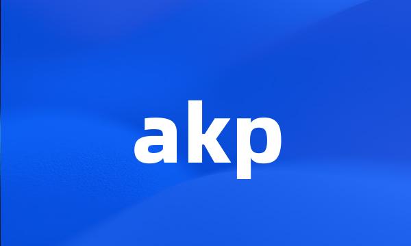 akp