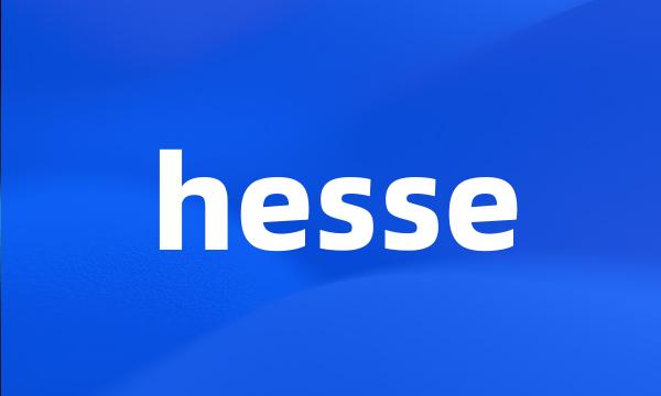 hesse