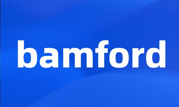 bamford