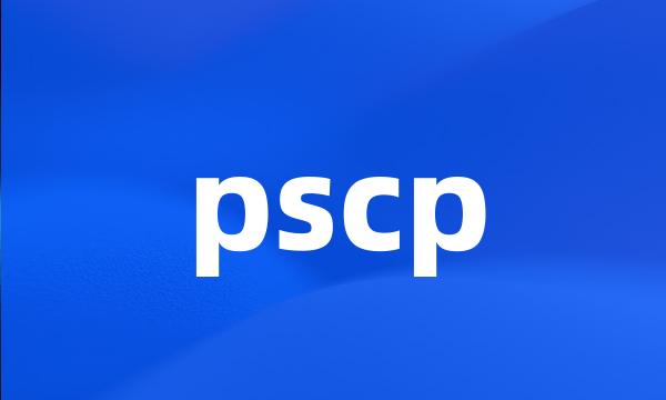 pscp