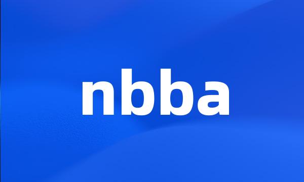 nbba