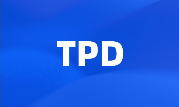 TPD