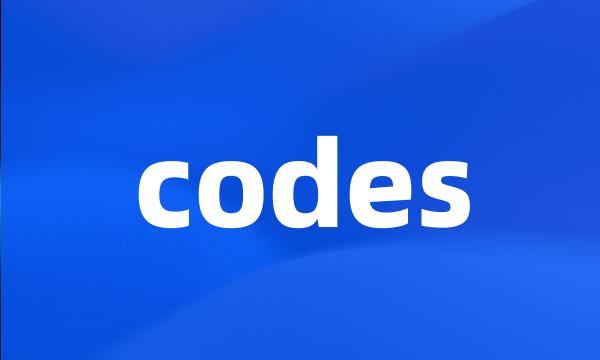 codes