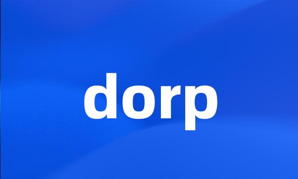 dorp