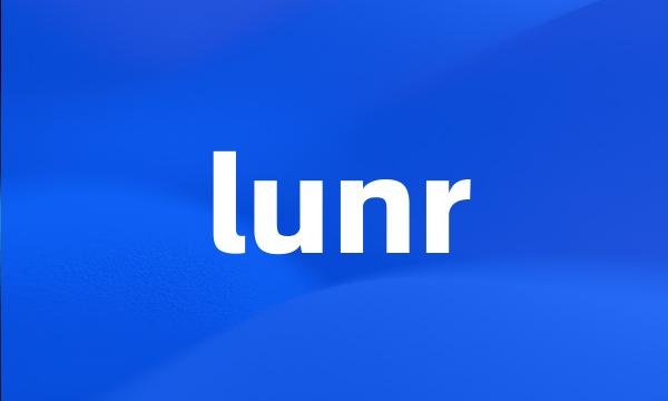 lunr