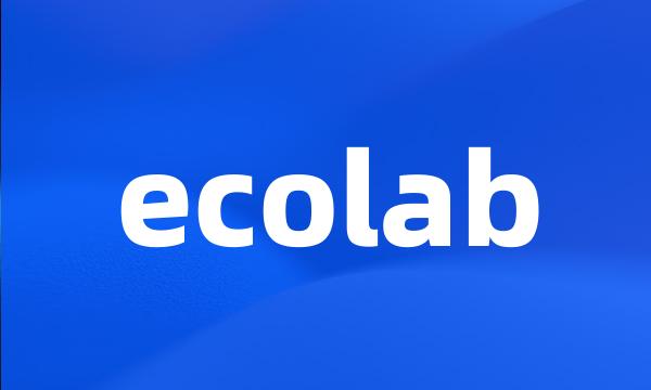 ecolab