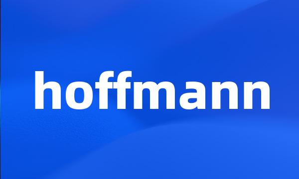 hoffmann