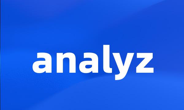 analyz