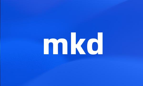 mkd