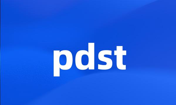 pdst